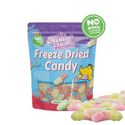 منجمد خشڪ ڪرچي ڪيڙا (قدرتي رنگ)